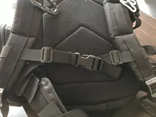 Mochila ajustable con correa para el pecho, cinturón resistente para senderismo y trotar, antideslizante