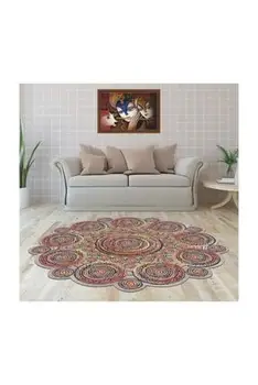 

Rugs And Carpets For Home Living Room Round Modern Bedroom Hallway Jute Carpet Kids Room Computer Chair Area Rug Handmade 80*80