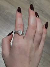 Anillo de Saga Bella Opals de crepuscular, chapado en plata, moda, novedad, película clásica Simple, joyería para mujer, venta al por mayor