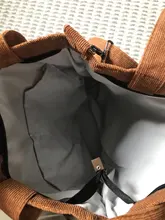 Bolso de hombro de pana para mujer, de tela a rayas, informal, con cremallera, cruzado de lona, Lindo bolso compras