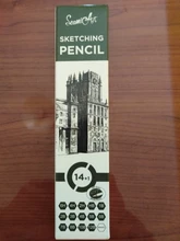 SeamiArt 15 unids/set, dibujo a lápiz conjunto de madera de materiales de arte profesional boceto blanco lápices de carbón pintura arte papelería