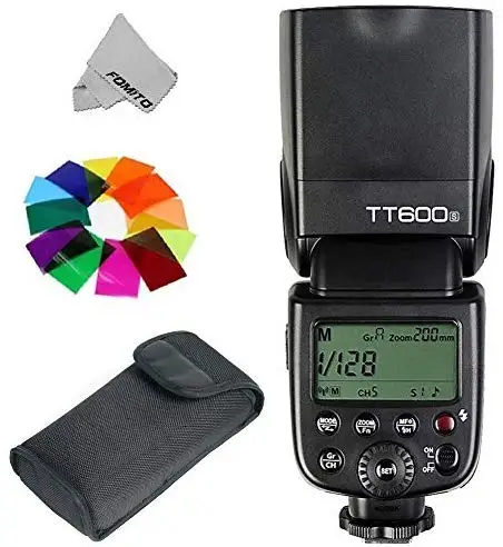 

Godox TT600S Remote Manual 2.4GHz Speelite Flash for Sony A77II A7RII A7R A58 A99 ILCE6000L Cameras