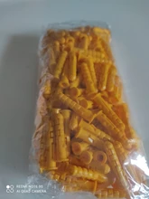 Tubo de expansión de plástico, M6 x 30mm, M8 x 40mm, enchufe de goma, tubo de plástico, columna de nailon, tornillo de expansión, enchufe de pared, 200 Uds.