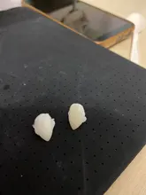 Colmillos de dientes de vampiresa para halloween, accesorios de bricolaje, pegamento para apoyos de dientes, Cosplay, respetuoso con el medio ambiente, fiesta de vampiresa