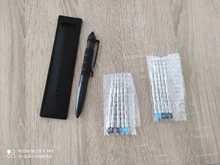 Bolígrafo táctico de aluminio antideslizante, herramienta de Suministros de defensa personal militar, para defensa personal, supervivencia, acampada