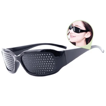 

Motorcycle Sunglasses Pin Hole Eye Training Glass Pinhole Glasses Camping Unisex Eyeglasses Exercise Outdoor Sport Eyesight Pro