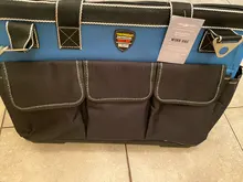 Bolsa de herramientas portátil para electricista, multifunción, instalación de reparación, lona, grande, gruesa, bolsillo de trabajo