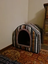 Golden Retriever Kennel Dog-House Puppy Can-Be-Completely Pet-Cat-Dog-Bed Portable Big