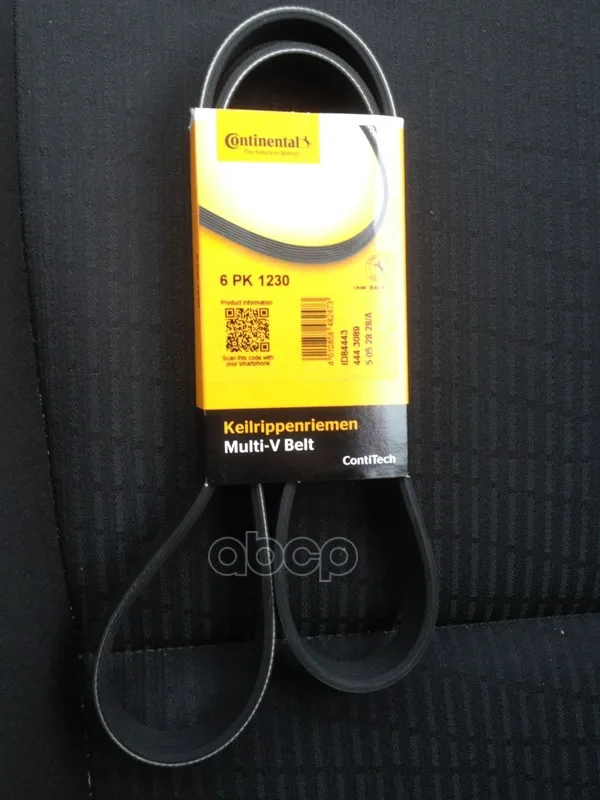 Ремень Поликлиновой Fiat Ford Hyundai Toyota ContiTech арт. 6PK1230