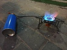 Widesea-quemador de gas a prueba de viento para exteriores, estufa de acampada, encendedor, equipo turístico, parrilla de propano cilíndrica de cocina