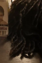 FAVE-peluca rizada de cabello sintético para mujeres y hombres, Pelo Rizado Afro de fiesta, corto, color negro Natural/1b 30, ombré, marrón