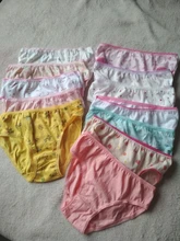 Lote de 12 unidades de ropa interior para niñas, bragas, pantalones cortos para niños de 2 a 12 años