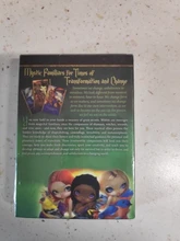 Cartas de Tarot con guía para adolescentes y niños, juego de mesa divertido con sombra inglesa y oráculo ligero