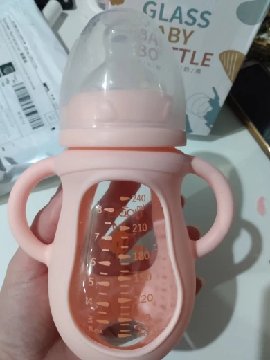 Cute Glass Baby Bottle Silicone Straw Water Drink Bottles For Baby Milk Feeder Set Baby Feeding Bottle Newborn Baby Bottle Spoon Bottles Aliexpress