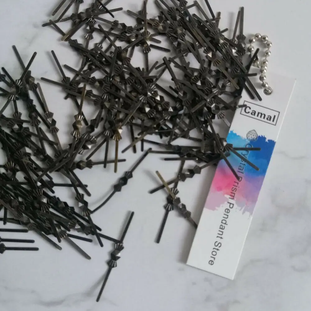 100 шт. медные булавки бабочки для люстры 30 мм|Люстра хрустальная| |