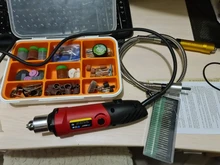 Minitaladro eléctrico de 480W, herramienta de mano rotativa, grabador, pluma amoladora, con estilo Dremel