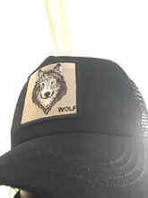 Sombreros de béisbol con animales bordados para hombre y mujer, gorras de béisbol estilo Snapback Hip Hop con bordado tipo animal en malla transpirable, unisex