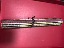 Umitive-Juego de 5 unidades de pinceles de caligrafía China tradicional de bambú, arte de escritura, suministros de pintura