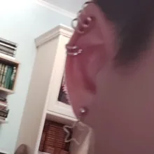 Pendientes Punk sin Piercing para el cartílago, pendientes con Clip para la oreja, para mujeres y niñas