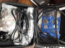 Dremel-minitaladro eléctrico, grabador, herramienta rotativa, pulidora, 180W, herramienta eléctrica, pluma de grabado de velocidad Variable con accesorios