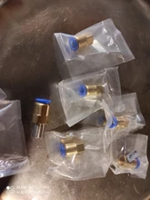 Conector de tubería de aire de 10mm, 12mm, 8mm, 6mm, manguera de 1/8 , 3/8, 1/2 , BSP, 1/4, rosca hembra de latón, conector neumático, empalme rápido