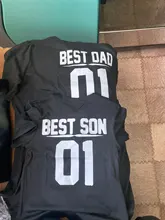 Camisetas para papá e hijo, trajes familiares para padre e hijo, regalo del Día del Padre, aspecto de verano, 1 ud., 01