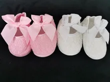 2020 verano y primavera zapatos mariposa-Nudo recién nacido bebé niñas zapatos de suela blanda antideslizante Bowknot zapatos calzado de cuna