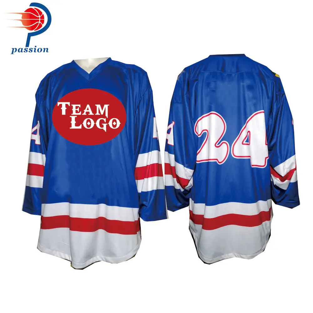 Moq 10pcs 35 Each Custom Teamwear Free Design Customized Sublimated Kids Ice Hockey Jersey
