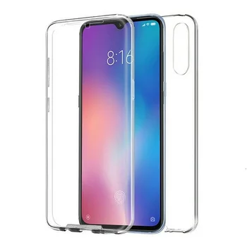 

Stand case double 360 ° for XIAOMI Mi 9 LITE Front + Back Clear