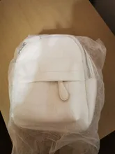 Mini mochila de piel sintética para mujer, morral pequeño con espalda blanca, morral negro para chicas adolescentes