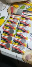 10 unids/lote Panasonic CR2016 batería de litio de 3V CR 2016 DL2016 LM2016 KCR2016 ECR2016 en fase gaseosa para reloj de juguete coche botón moneda