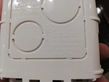 Switch-Box Wall-Socket Internal-Mount-Box Cassette-86mm Delviz for Standard EU Plastic-Materials