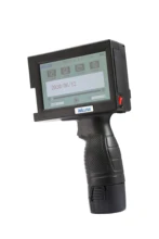 Production Expire Date Batch Code Serial Number Barcode QR Code 12.77mm Portable Handheld Inkjet Printer Hand Jet Printer