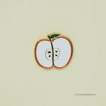 

Icon metal apple slice (51536)