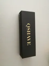 Qshave-maquinilla de afeitar clásica de doble filo para hombre, mango corto, caja de regalo, 1 hoja de afeitar y 5 cuchillas