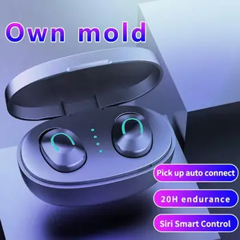 

Men Women Sports Bluetooth Wireless Headphones Waterproof Touch Control Earphone PC Gaming Mini Headset Hifi Stereo Earbuds