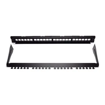 

24-port UTP Category 5e/6/6e Patch Panel WP WPC-PAN-BUP24 Black