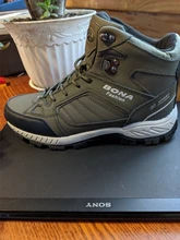 Men Hiking Shoes Climbing-Sneakers BONA Outdoor-Walking New Jogging for Multi-Fundtion