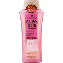 Бальзам для непослушных тусклых волос «Жидкий шелк» Gliss Kur, 400 мл