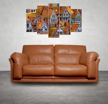 

The home Scenic 5 Piece Mdf Table