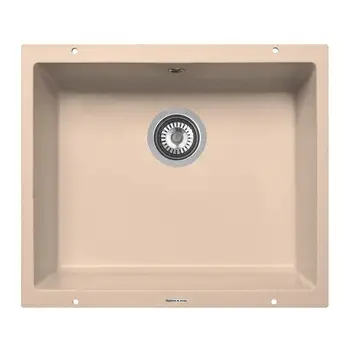

Kitchen sink Zigmund & shtain Integra 500 топленое milk beige granite