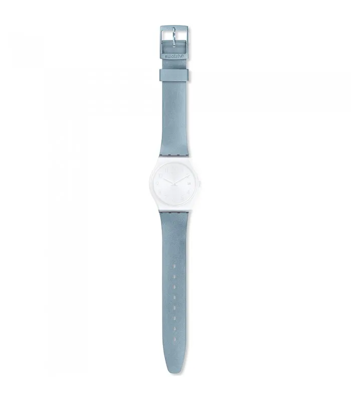 Часы swatch ремешок Azulbaya blue rubber AGL401