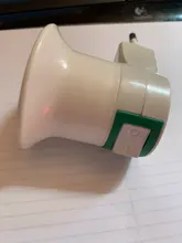 Converter-On/Off Bulb-Lamp Eu-Plug-Holder-Adapter Led-Light-Socket White To E27 for 1PC