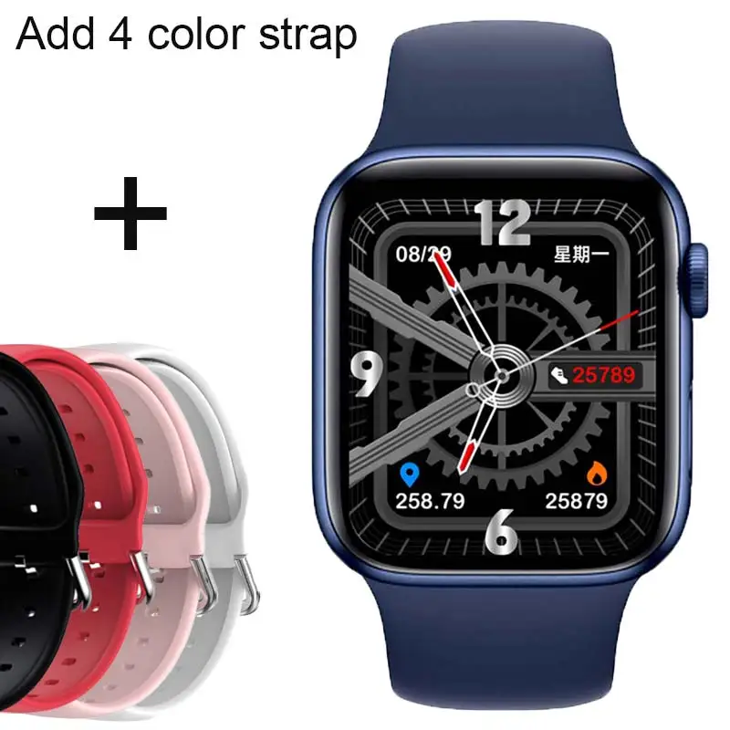 IWO Smart Watch Men Series 7 Wireless Charge Smartwatch Women Heart Rate Watches Bluetooth Call Fitness Tracker For Android IOS 