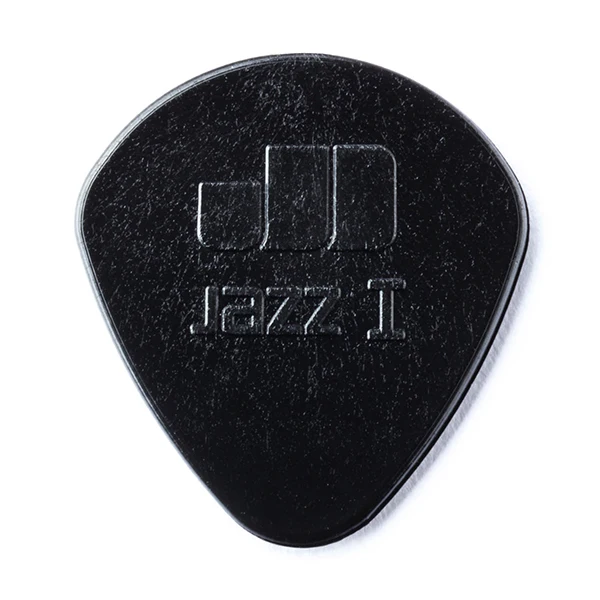 47R1S Jazz I Медиаторы, 24шт, круглый кончик, нейлон, черные, Dunlop