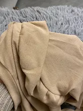 2020 Otoño e Invierno suéteres de cuello de las mujeres 2020 elegante Casual manga larga Camiseta volante blusa elegante O cuello Rib Sweater