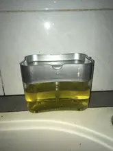 Dispensador con bomba de jabón con soporte de esponja, contenedor dispensador de líquido de limpieza, prensa Manual, organizador de jabón, herramienta de Limpiador de cocina