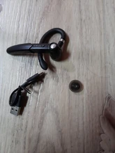 kebidu Single Business Ear-hook Bluetooth Headset 5.0 Support Button+Touch Control Earphone