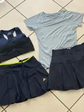 Skirt Badminton Sports-Pants Running with A-Pocket Quick-Drying Female Fake Outdoor Two