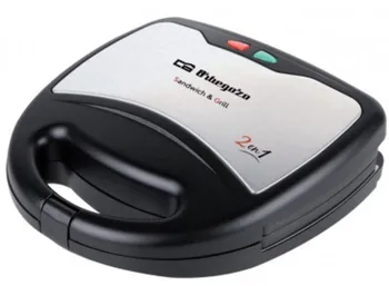 

ORBEGOZO SANDWICH MAKER SW7250 2 IN 1 750W